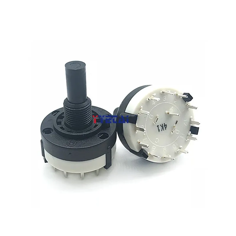 

Новый тип SR26 поворотный переключатель диапазонов one knife 12 gear switch round shaft 20 мм