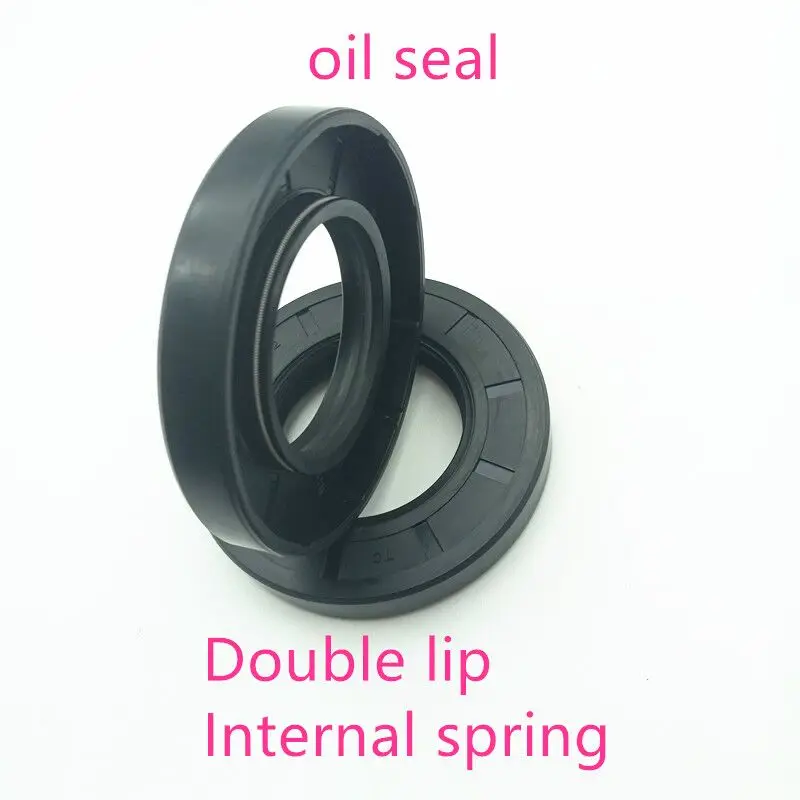 

NBR framework oil seal TC70 71 73 74*88*8 9 10 12mm double lip with clamp spring