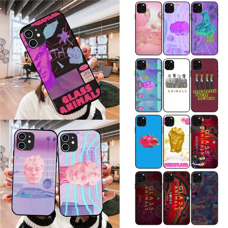 

Glass animals Phone Case For iPhone 12 Mini 11 Pro XS Max X XR 7 8 Plus