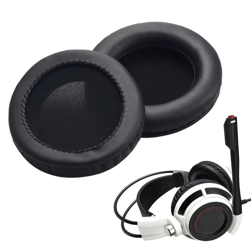 

2PCS Leather Earpads Soft Foam Ear Cup Cushion Cover for SOMIC G941 Headphones New