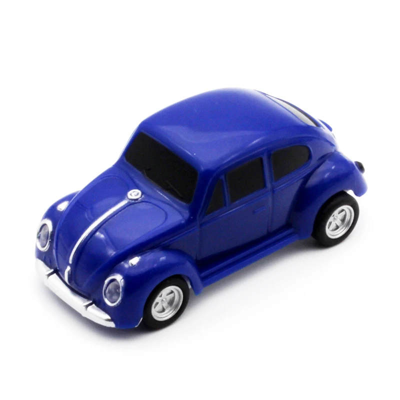 JASTER Новая Beetle модель автомобиля Флешка 4 ГБ 8 ГБ 16 ГБ 32 ГБ 64 Гб USB флеш-накопитель карта памяти, Флеш накопитель в подарок U диск - Цвет: Blue