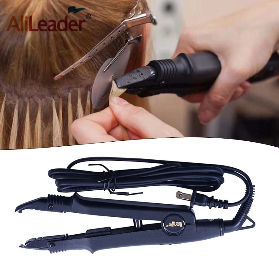 Недорогой профессиональный утюжок для наращивания волос с постоянной