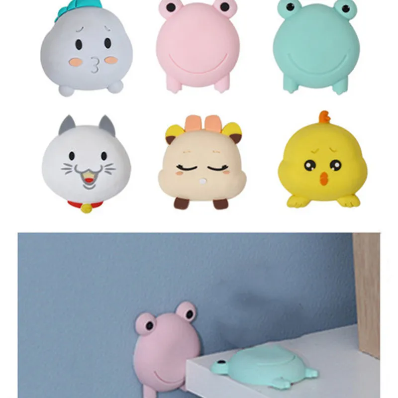 1 шт. мультфильм протектор дверной ручки модные двери - Цена: 11,31 руб.