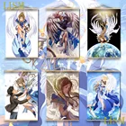 О, Моя Богиня! Belldandy Peorth Аниме Манга настенный постер из массива дерева подвесной свиток с холщовой живописью