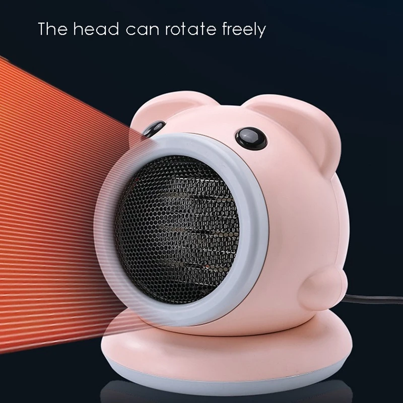 

Heater Electric Portable Heater Fan Small Indoor Heater,with Adjustable Thermostat Rotatable Living Indoor Warmer