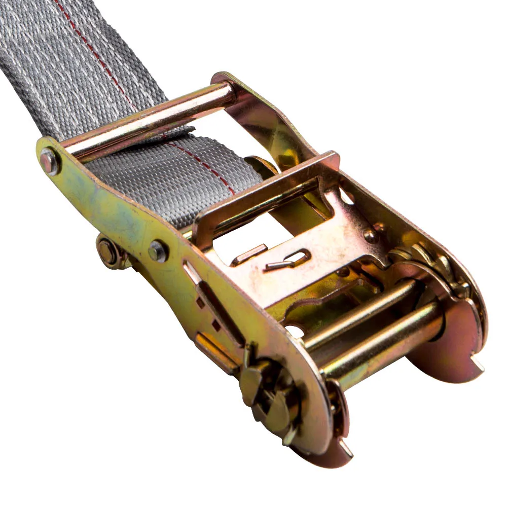 

2 Ratchet Straps 2" x 20' E Track Heavy-Duty Cargo TieDowns