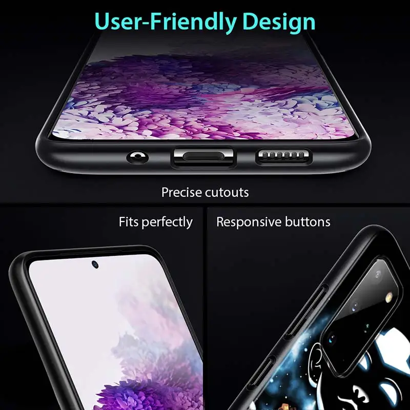 

The Last Airbender for Samsung Note 20 S20 Ultra Plus A91 A71 A51 A41 A31 A21 A21S A11 A01 Bright Black Phone Case