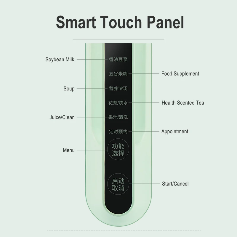 Умный блендер Sunatur прибор для приготовления соевого молока электрическая
