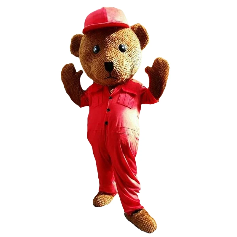 Костюм талисман медведя косплей вечеринка игра наряд реклама Хэллоуин фабрика
