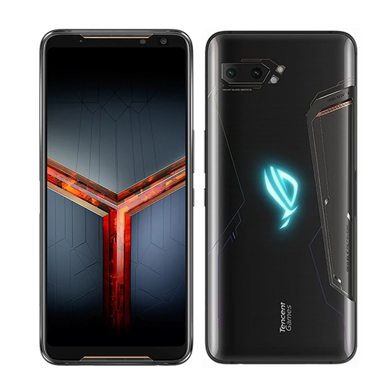 Новый мобильный телефон Asus ROG Phone 2 6 59 дюйма 8 ГБ ОЗУ 128 Гб ПЗУ Snapdragon 855 + NFC II ZS660KL 6000