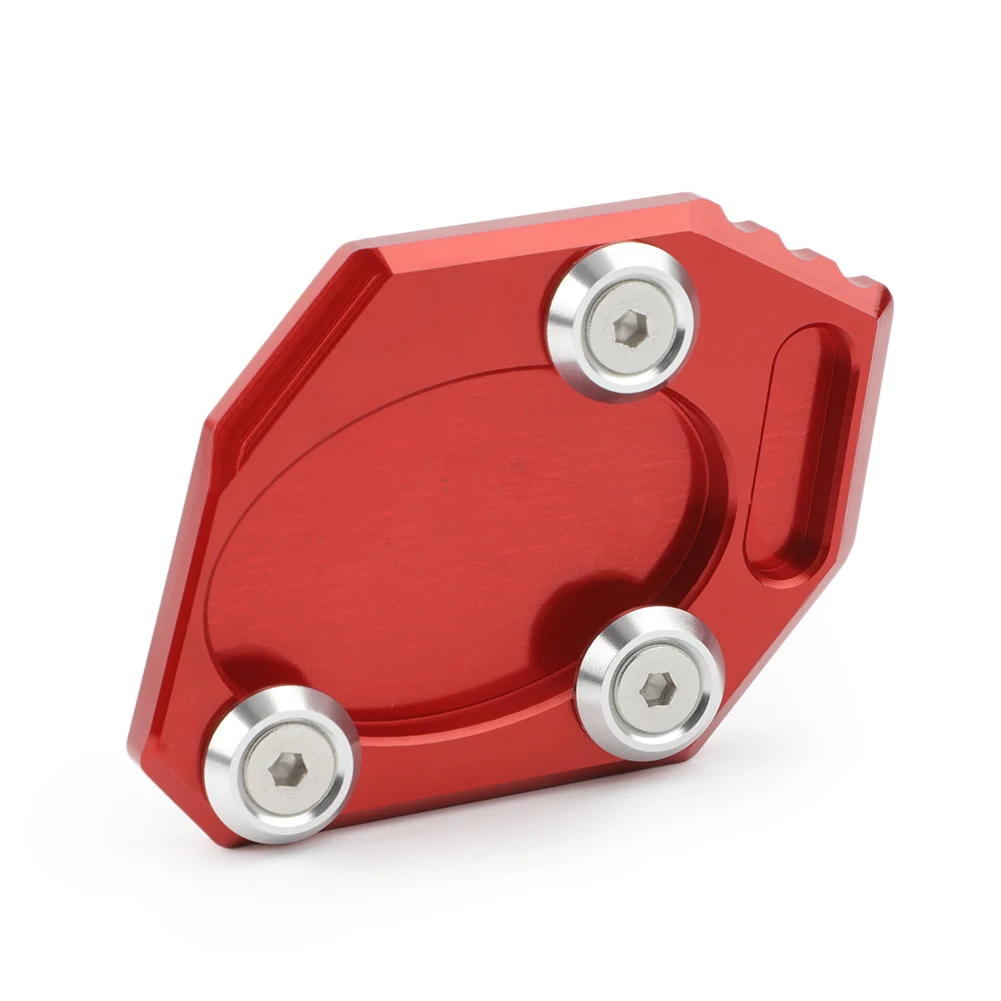 

Motorbike Kickstand Side Stand Extension Plate For Kawasaki Ninja 250 300R Z250 ZX250 EX300 2013 2014 2015 2016 CNC Pad