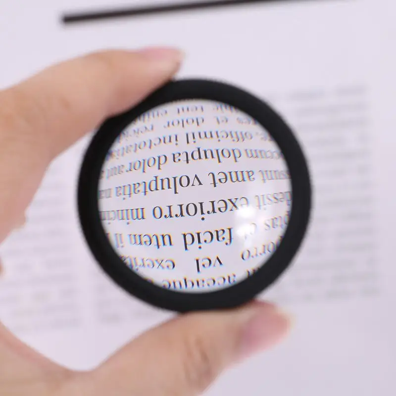 Увеличитель со стеклянными линзами Optics Loupes портативный карманный для ювелирных