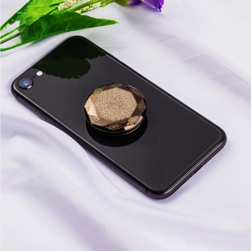 Держатель для телефона с алмазным покрытием iPhone 7 8 11 PRO huawei P20 P30 расширяющаяся