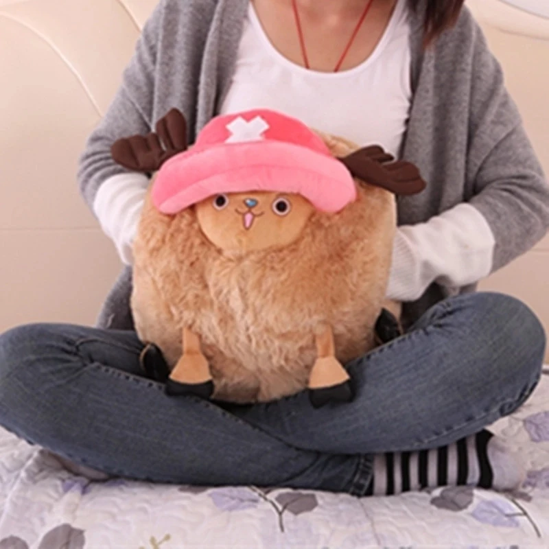 

1pc 35cm Chopper Cartoon Plush Doll Stuffed Anime Cute Chopper Plush Toys Lovely Pillows Soft Hand Warmer Kids Girls Boys Gift