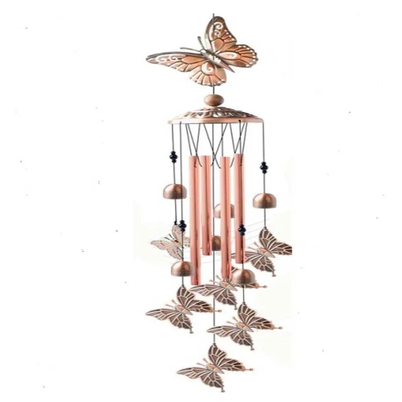

Bird Wind Chimes 4 Aluminum Tubes 6 Bells 7 Birds Windbells for Indoor Outdoor Decoration