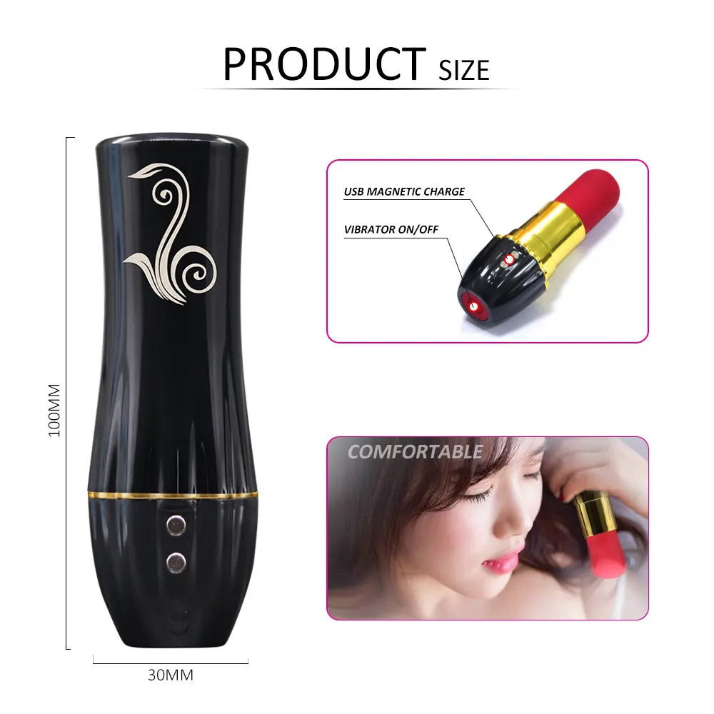 Мини помада вибратор 7 скоростей секретная Пуля Вибратор точка G Стимулятор