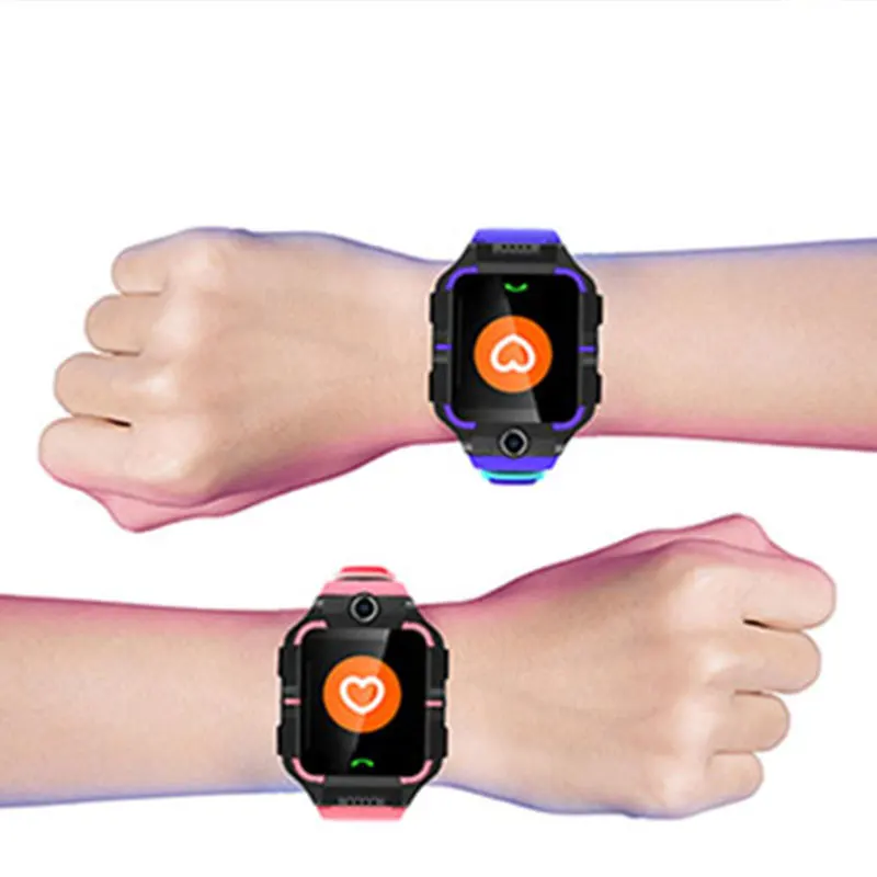 

5Pcs/Lot Kids Smart Watch Waterproof GPS Tracker Children Smartwatch Phone Call For Boys And Girls OGS Screen Cellphone Watch