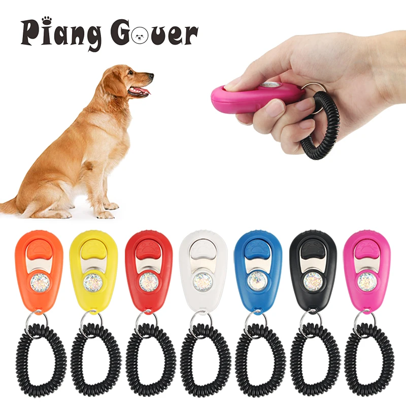 2 шт. тренировочный кликер для собак домашних животных клик кошек и звуковой