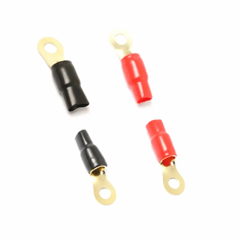 20 шт./лот 4GA 8GA Латунные разъемы для автомобильного аудио питания заземления