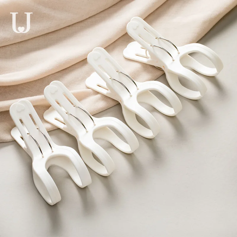 

2pcs/lot Youpin Jordan&Judy Windproof Drying Clip Household Clothespin Quilt Clothes Fixed Plastic Clip