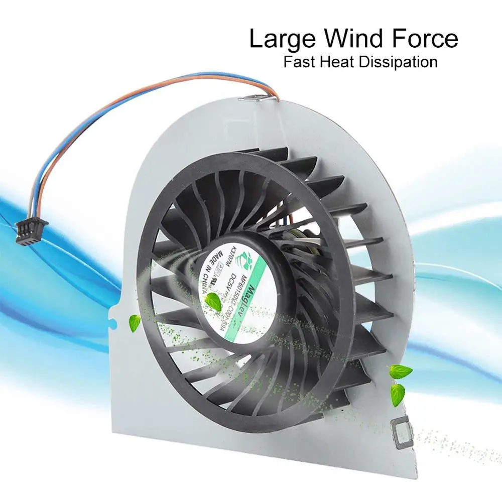 Оригинальный Тетрадь Процессор охлаждающий вентилятор радиатора Вентилятор