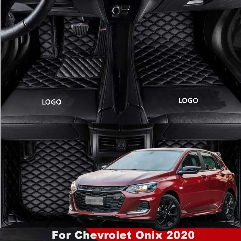 Auto Fußmatten Für Chevrolet Onix 2020 2021 Angepasst Auto Teppiche Teppiche innen Zubehör styling Pedale Covers Automoblies