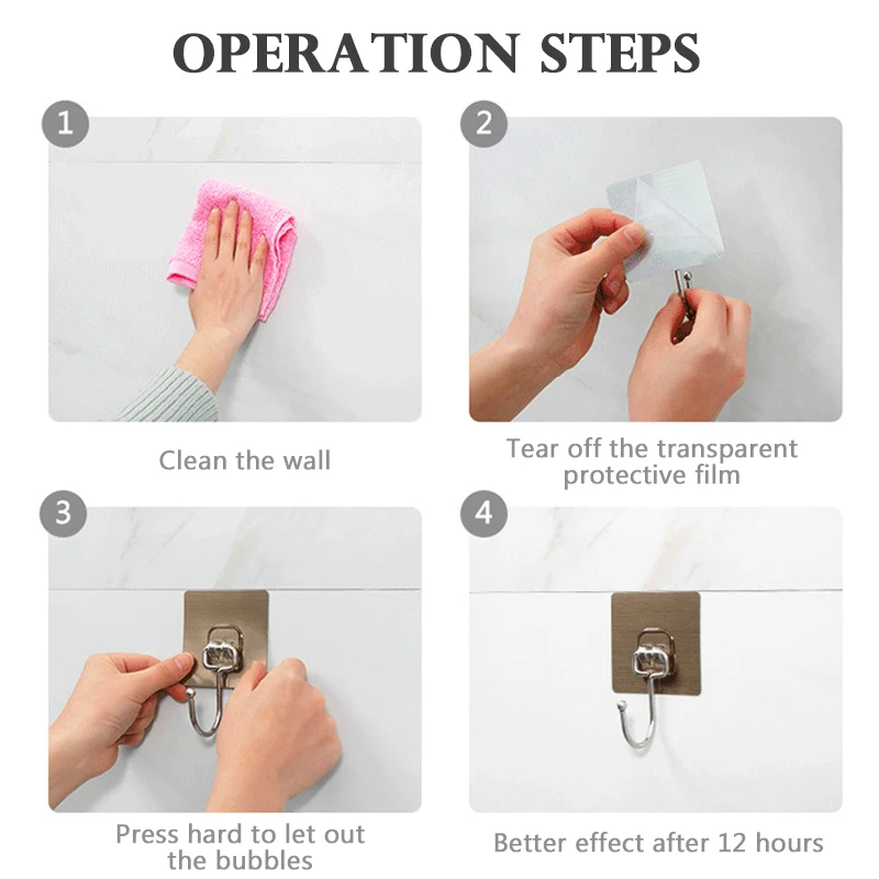 

1/5pcs Hooks Transparent Strong Self Adhesive Kitchen Hooks Key Holder Wall Hangers Suction Heavy Load Rack Cup Sucker Bathroom