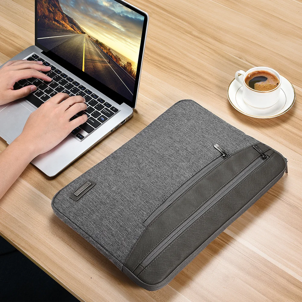 

SplashProof Shockproof Laptop Sleeve Bag Protective Case For 9.7" 12.5" 13" 14" 15.6" Inch Notebook Sleeve Computer Bag
