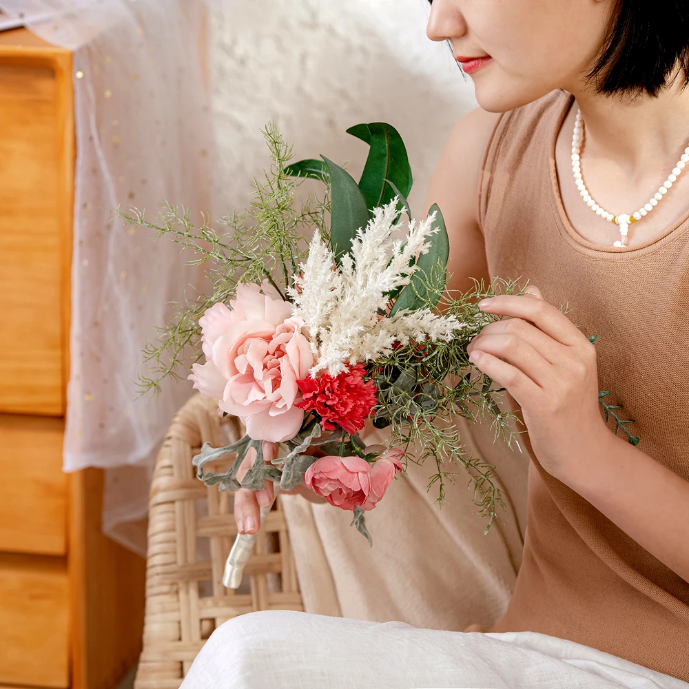 

Artificial Flowers, 1 Bunch, 39cm, Peony Flowers, Home Decoration,Wedding Scenes,Dining Table and Living Room Decoration Flowers