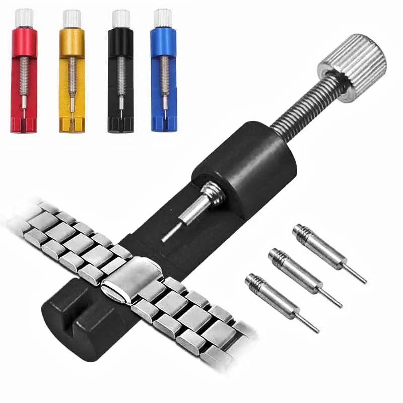 

Replacement Tool Watch Link For Band Slit Strap Bracelet Chain Pin Remover Metal Adjuster Repair Tool Kit For Men/Women Watch