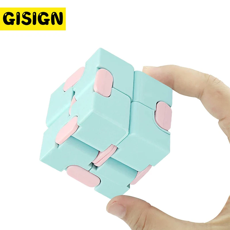Magic Hand Antistress Infinity Cube Anti Stress Toy Square Puzzle Toys Relieve Stress Funny Game Maze Child Adult Toys antistress infinite cube infinity cube magic cube block finger toy durable relaxing hand held toy for adult children relax toys