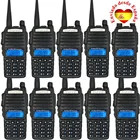 10 шт. Baofeng UV-82 5 Вт Dual Band 136-174  400-520 МГц иди и болтай Walkie Talkie иди и UV82 128 Каналы Портативный FM радио отгрузка из Spian!
