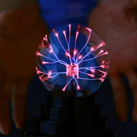 plasma ball lamp electric touch lightning ball light 3456 inch usb powered for parties decor gift for holiday and birthday