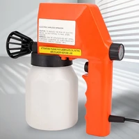 110v220v household diy electric spray gun with 600ml capacity and funnel for painting works furniture painting 600ml