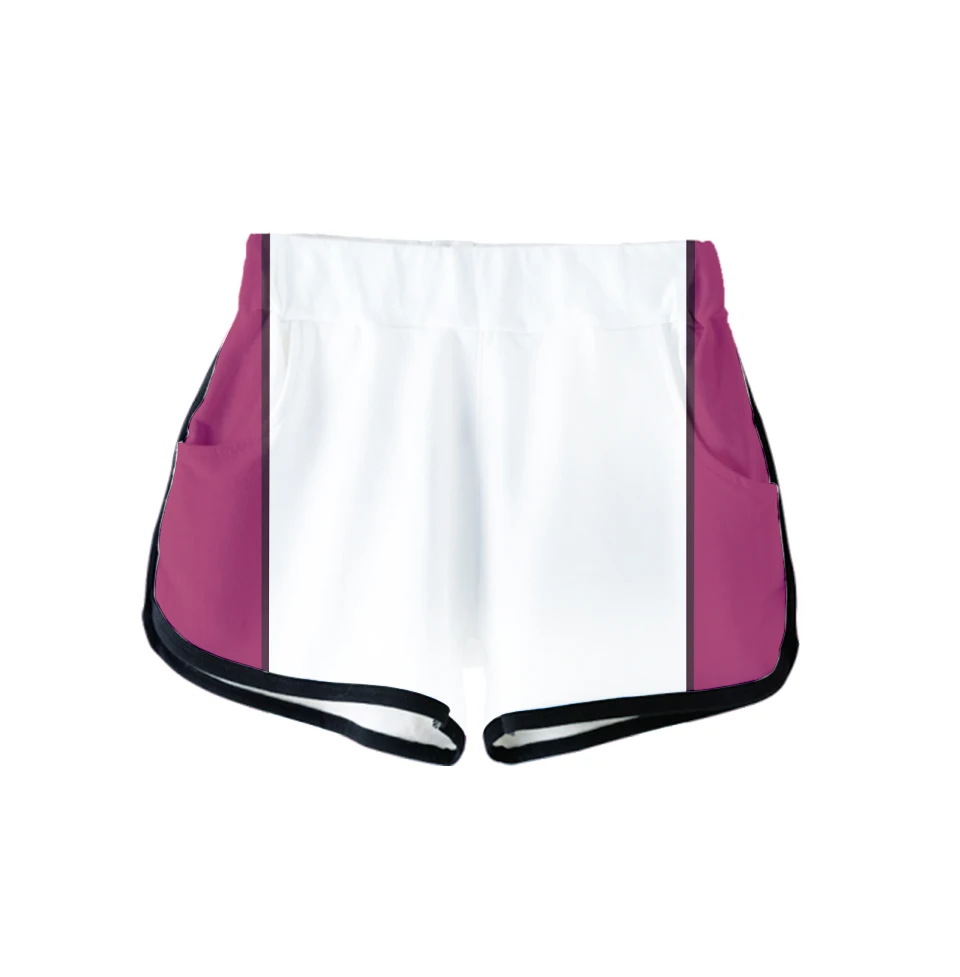 

Haikyuu!! Volley Ball Costume Tracksuits Short pants and Middle Waist Shorts Pop Lady Fitness Summer Cosplay track shorts