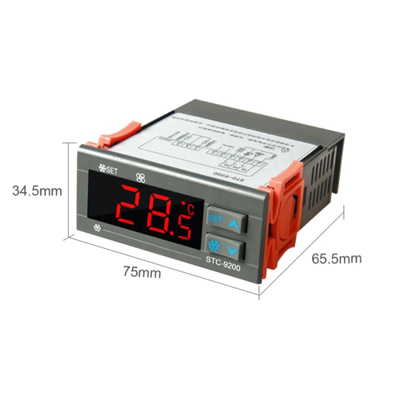 

STC-9200 refrigeration and defrosting fan controller, refrigerator, refrigerator, freezer, electronic thermostat термостат