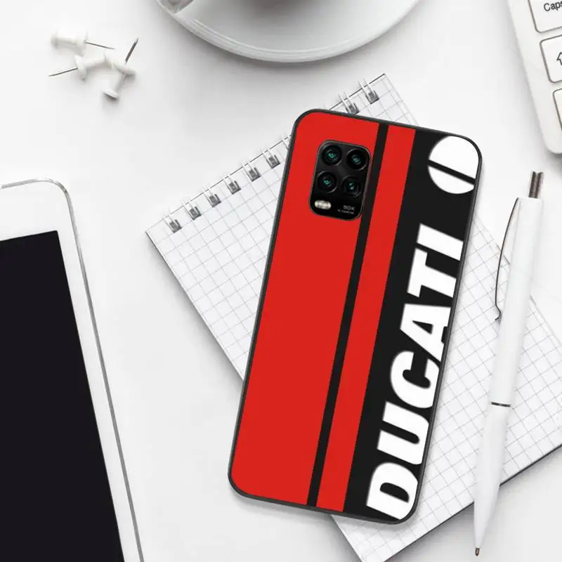 

Famous Motorcycle Ducati Soft Phone Case For Xiaomi 8 9 Se 10 10pro Note 2 3 10 MIX2 S MAX2 3 F1 5X