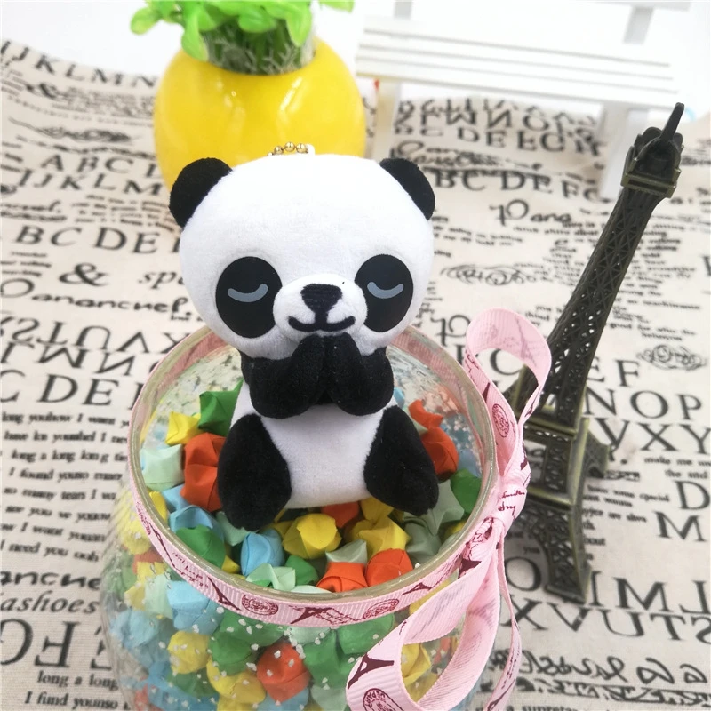 Plush Panda Kawaii мягкие животные Шиба ину одеваются единороги плюшевые игрушки милый мультфильм плюшевые животные Шиба Мягкая Кукла рождественские детские игрушки подарки - Цвет: Plush Panda