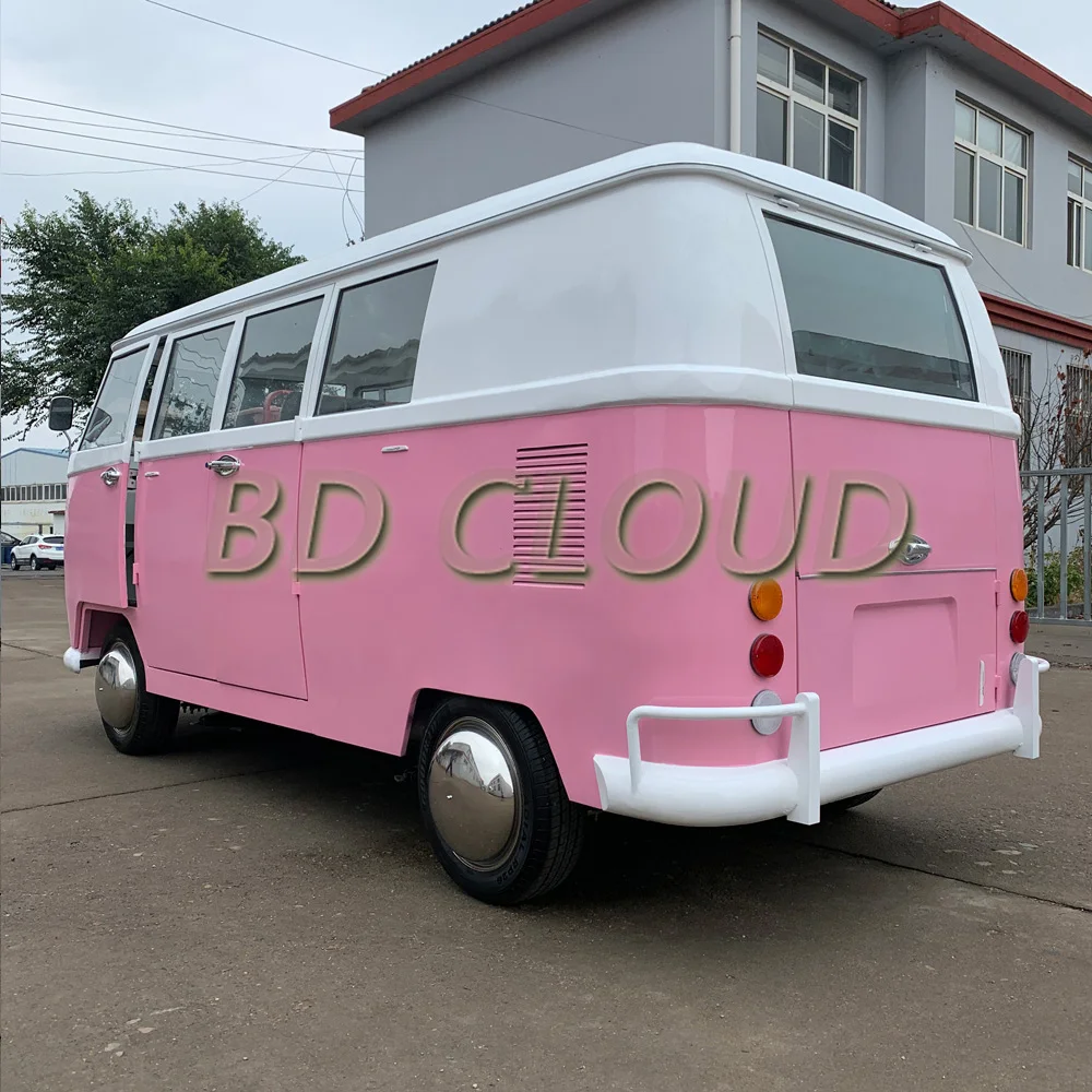 Хит продаж ретро тележка для мороженого передвижные трейлеры общественного