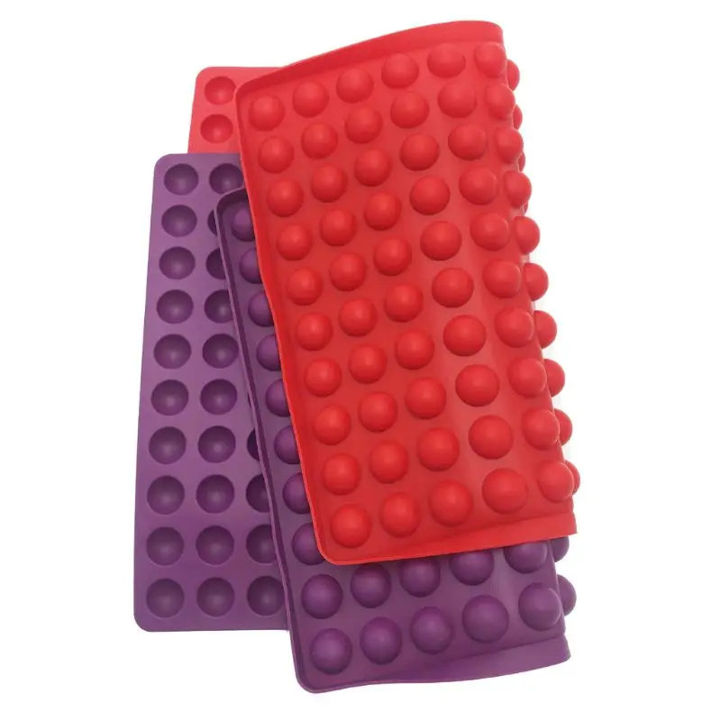 Силиконовый коврик для выпечки 2 см полусферический силиконовый с ручками форма