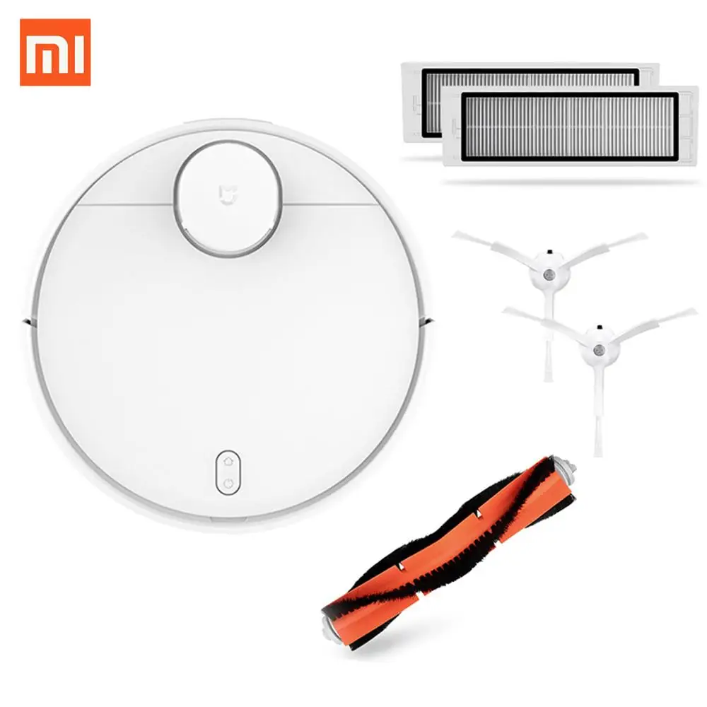 W add part1 Xiaomi уборочный робот STYJ02YM пылесос для дома автоматическая стерилизация пыли умный планируемый wifi Conect - Цвет: W add part1
