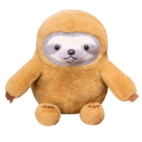 hot 283540cm cute sloth plush toy sloth stuffed animals cute doll kawaii toys for girl best holiday gifts