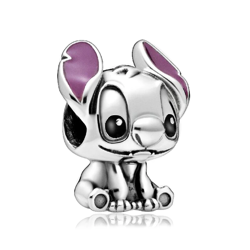 

2021 Hot 100% 925 Sterling SILVER Charm Beads Little cute elephant Dangle Charm fit Original Pandora Bracelet silver 925 jewelry