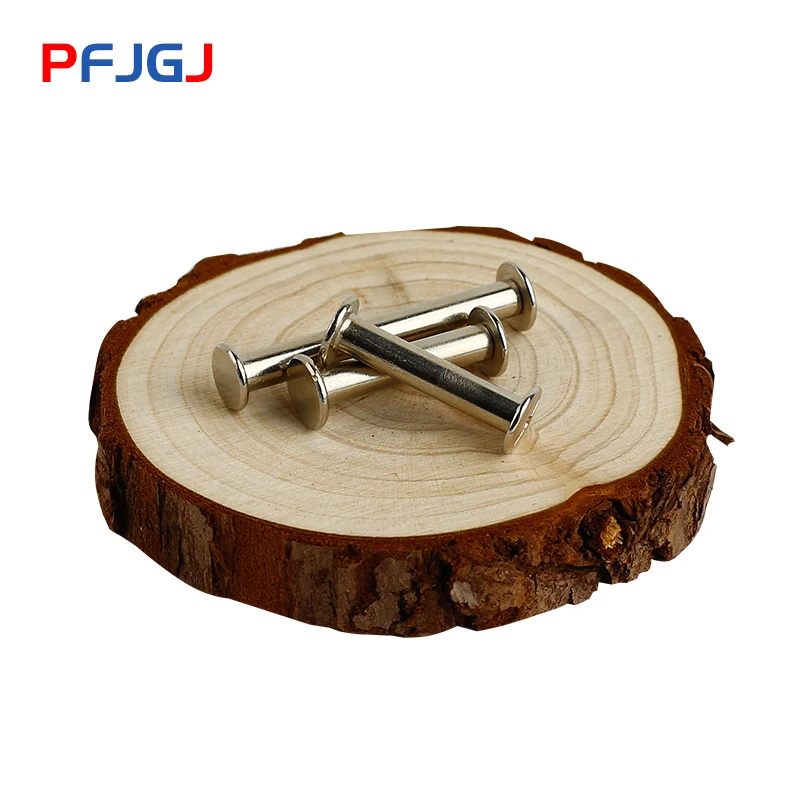 Винт для фотоальбома Peng Fa 304 винты из нержавеющей стали с серебристым счетчиком