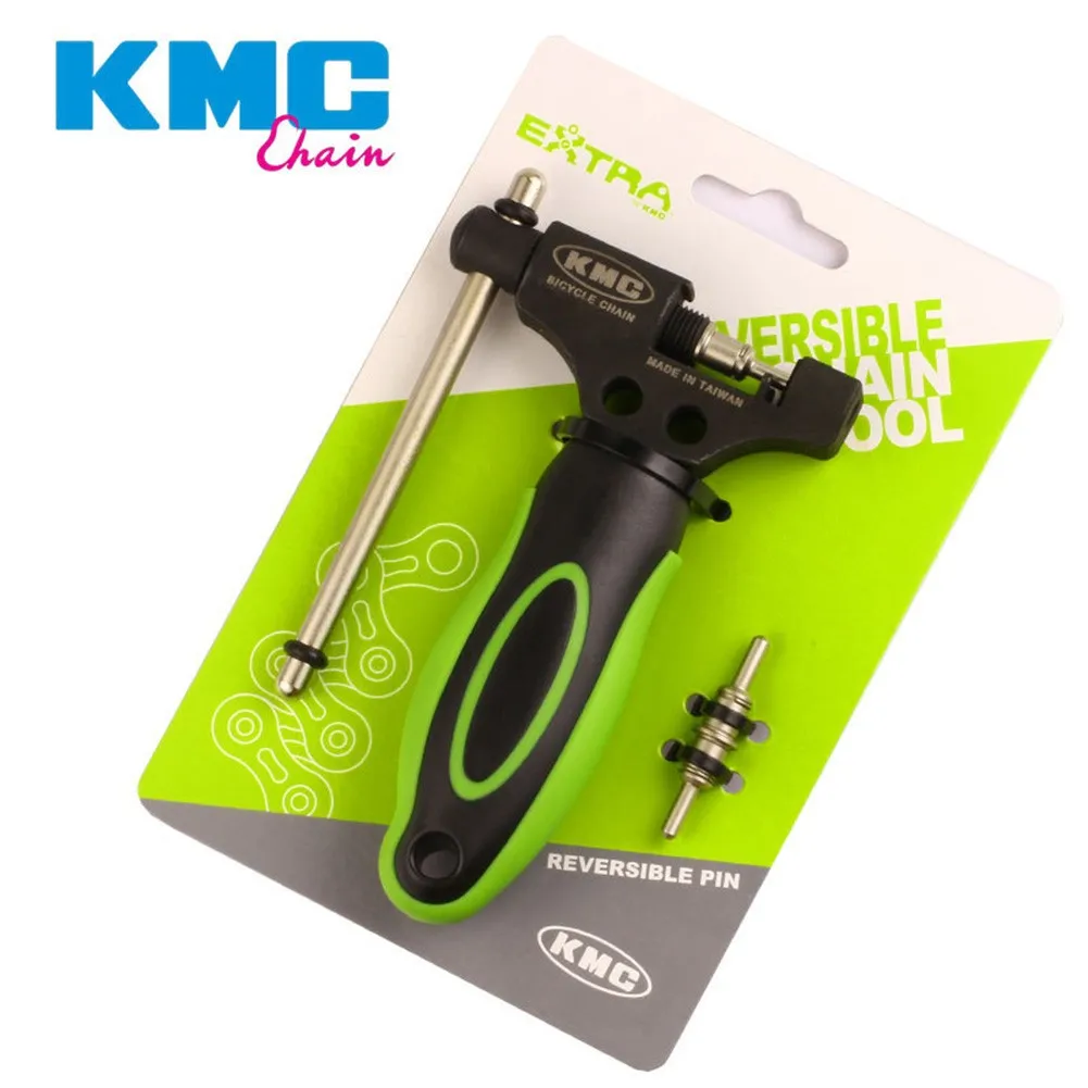 

KMC Reversible Chain Tool De-Riveter Chain Splitter Breaker Single To 12 Speed Remove Master Link Tool Bicycle Chain Repair Tool