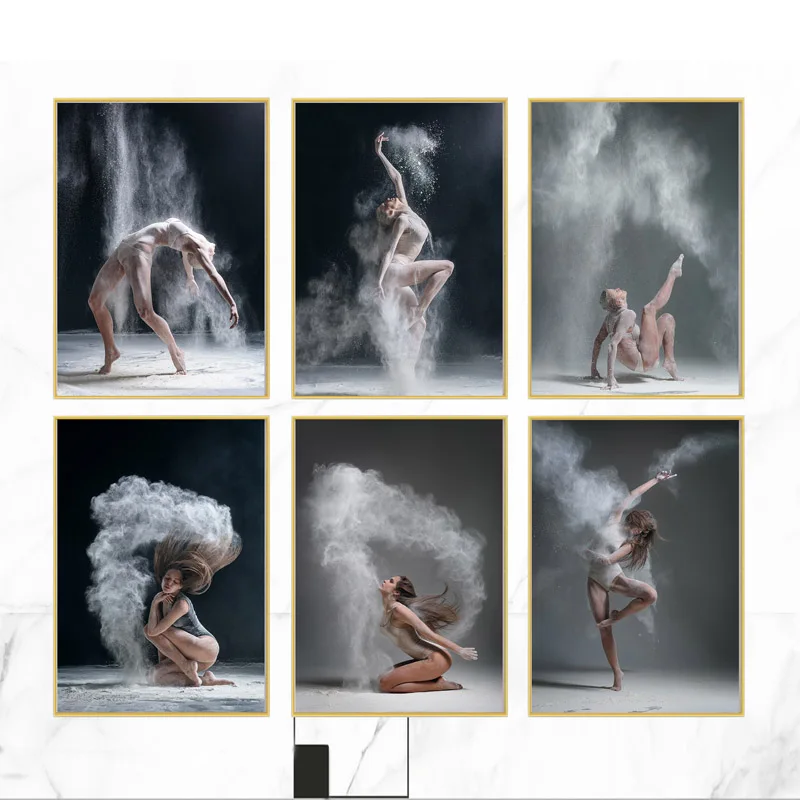 

Dance Girl Canvas Painting Posters And Prints Aesthetic Room Decor Wall Art Home Decorations Pictures For Living Room Bedroom