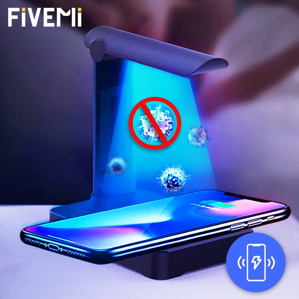 УФ лампа бактерицидная для дезинфекции с беспроводной