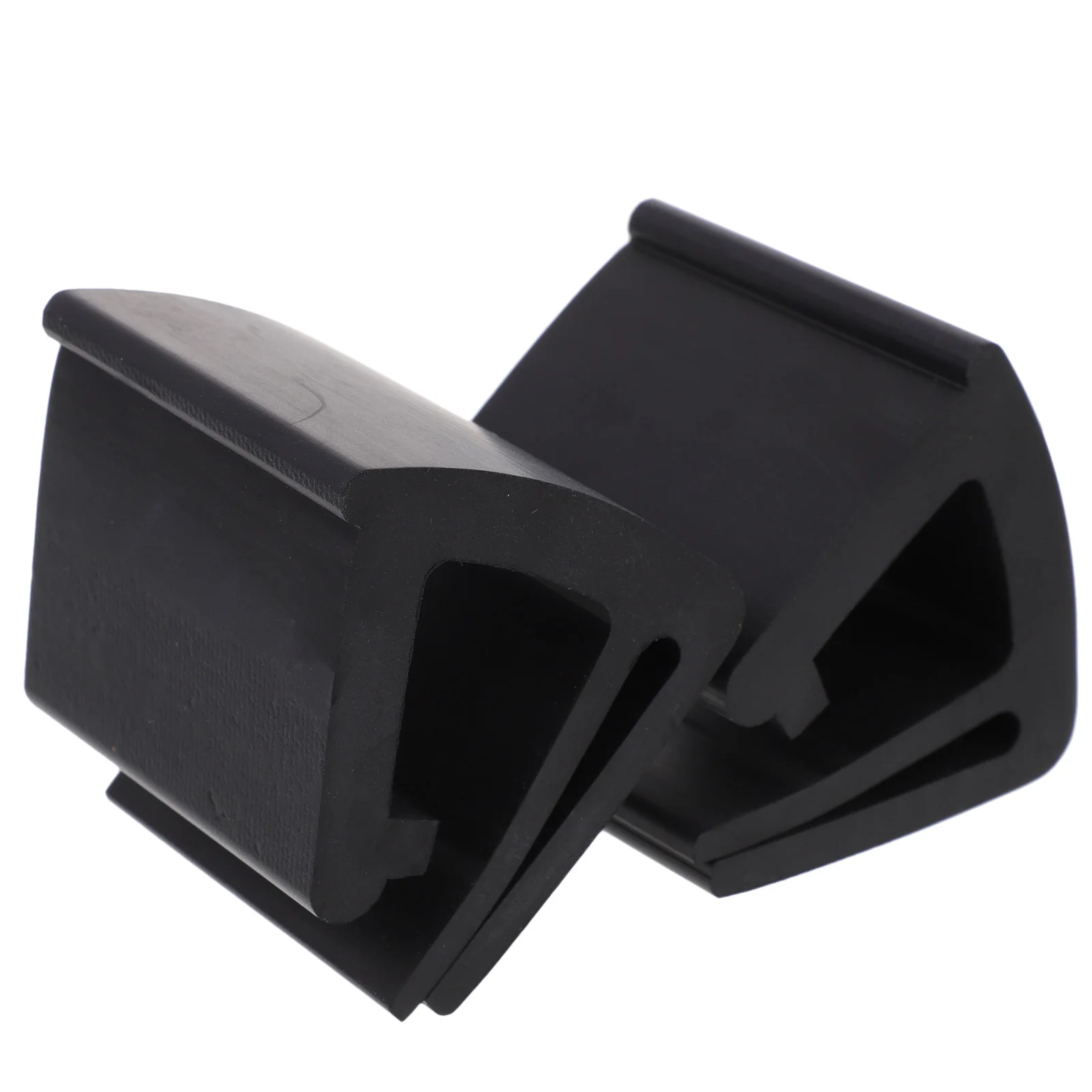 

1 Pair Golfs Cart Windshield Clamps Replacement Retaining Clips (Black)