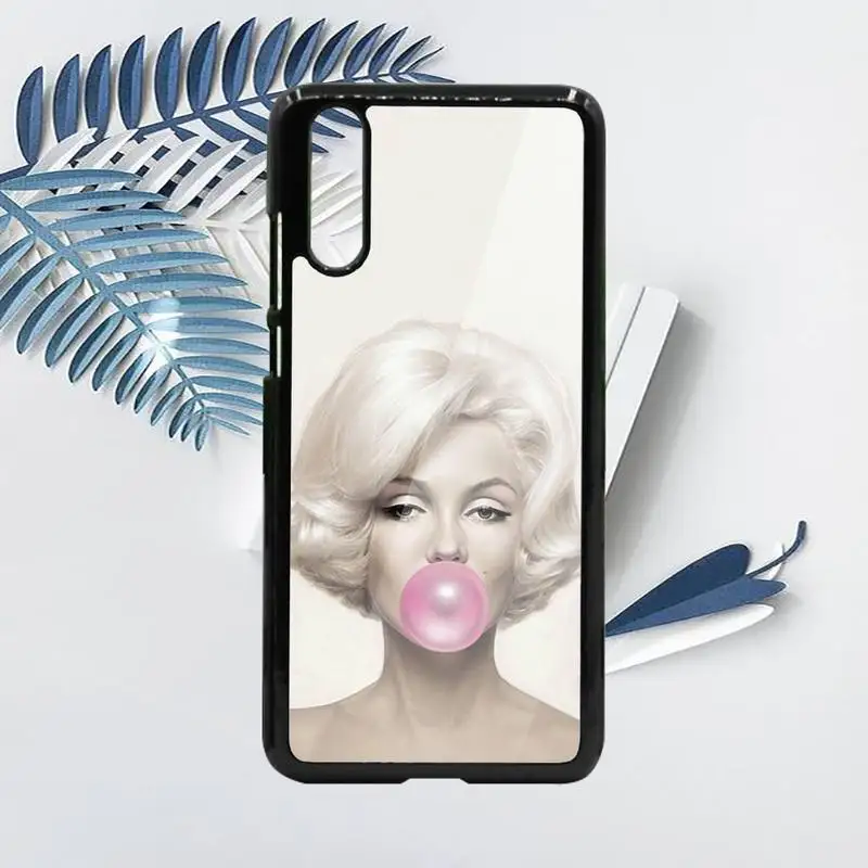 

Marilyn Monroe America famous actor Phone Case PC For Samsung galaxy S note 8 9 20 10 e lite2019 plus pro ultra