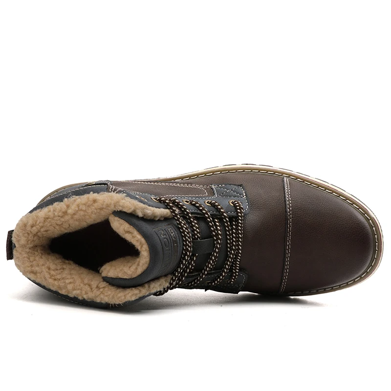 Мужские плюшевые зимние кроссовки * 9714 мужские Ботинки Зимняя обувь Большие